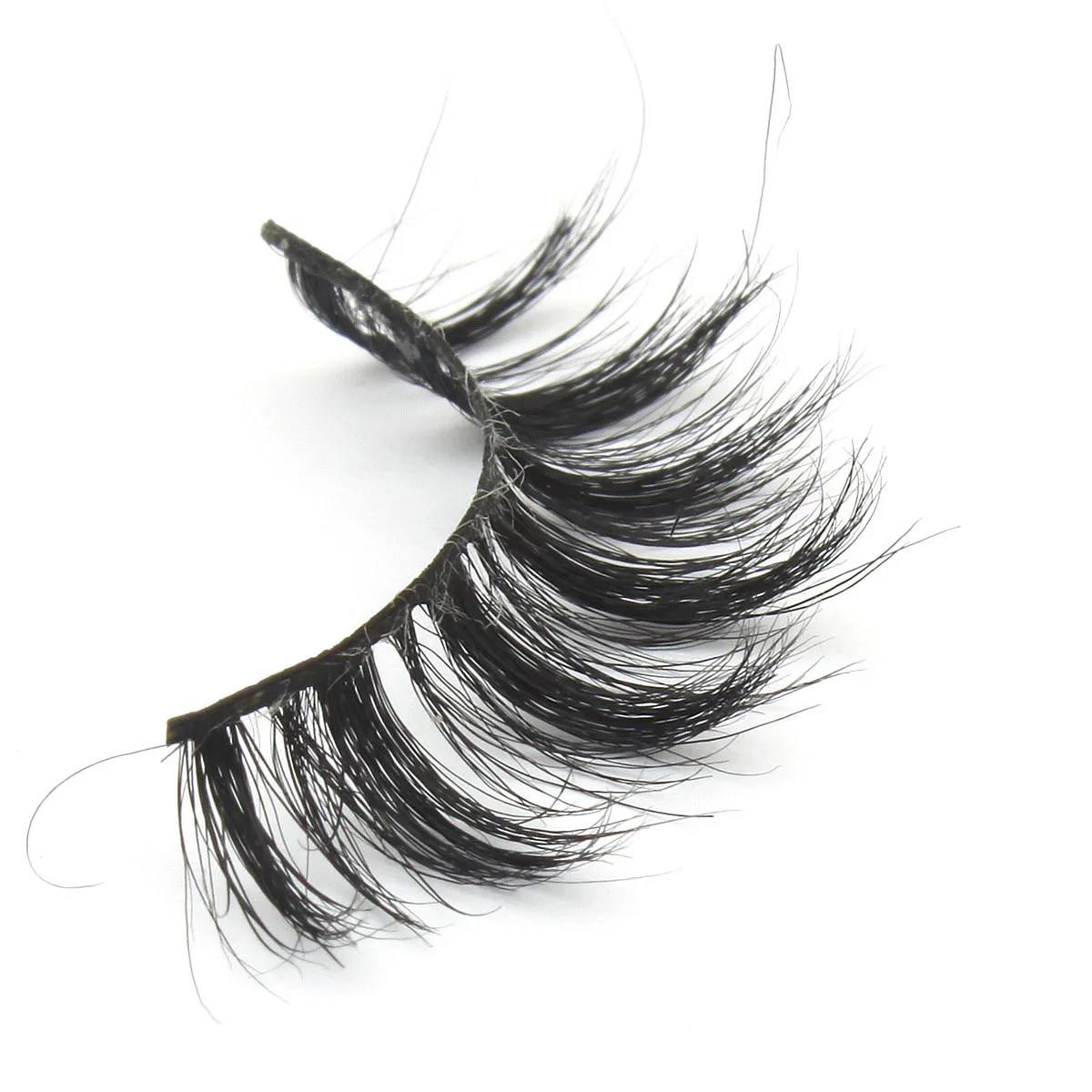 

1 Pair High Quality Handmade Horse Hair Eyelashes Cross Messy Nature Eye Lashes Soft Comfortable Eyelash Extension Tools