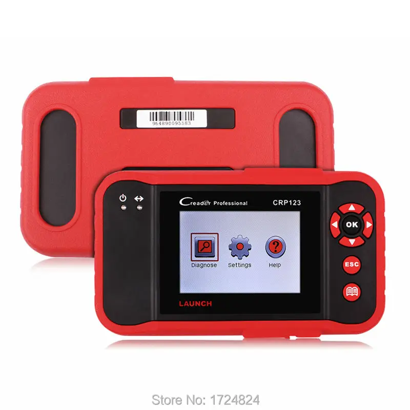Старт X431 Creader CRP123 OBDII код сканер CRP 123 ABS SRS Трансмиссия и Двигатели для автомобиля