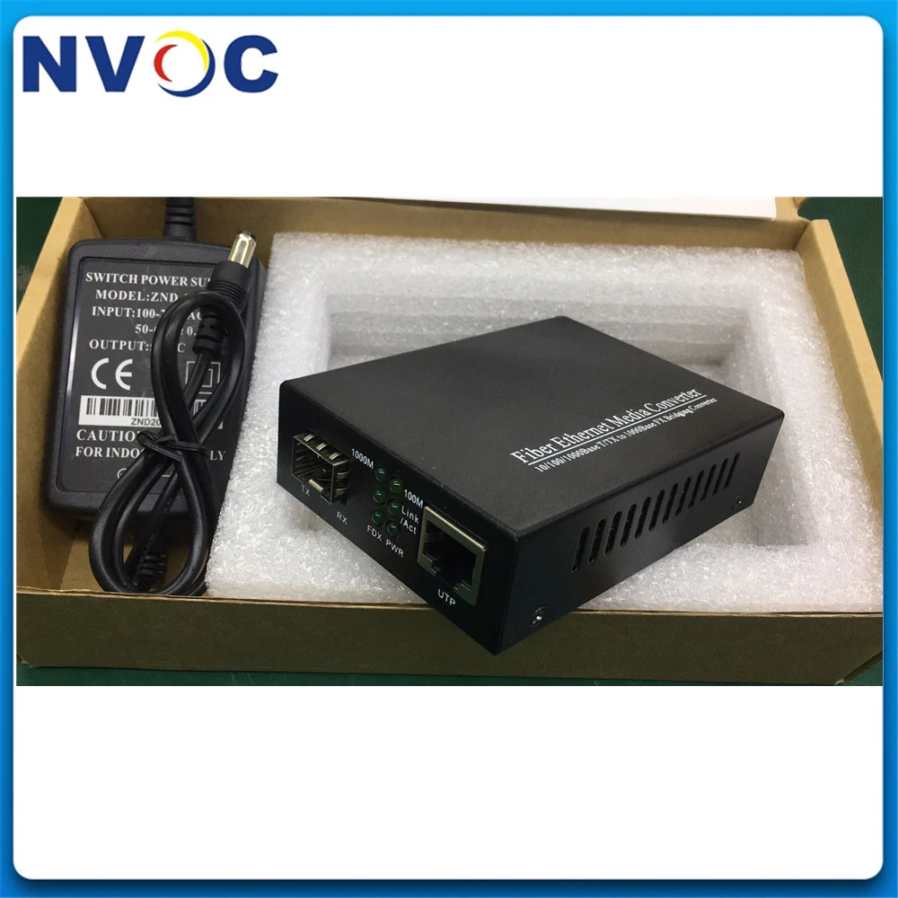 2 шт./лот 1000 Мбит/с гигабитный SFP GPON/OLT медиаконвертер оптоволоконный к RJ45