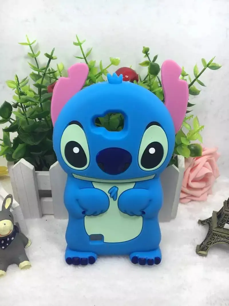 Новое Прибытие Мультфильм Синий Лило Стежка Розовый Ухо Милые 3D Мягкий кожи