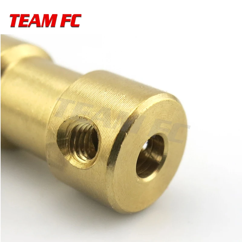 3pcs New Brass Flexible Motor Shaft Coupling Coupler Transmission Connector Drive 2mm 5 Boat Rc | Игрушки и хобби