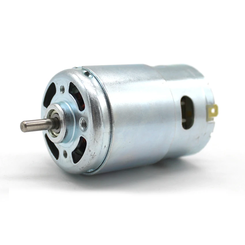 Микро 895 мотор DC12 24V высокое Мощность генератор 10A 5000 10000 об/мин двойной шариковый