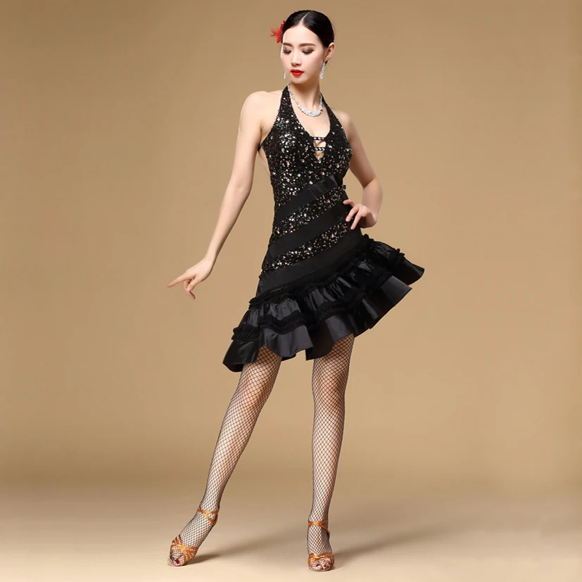 Женское платье для бальных танцев латиноамериканских и сальсы 2018|salsa dance dresses|dance