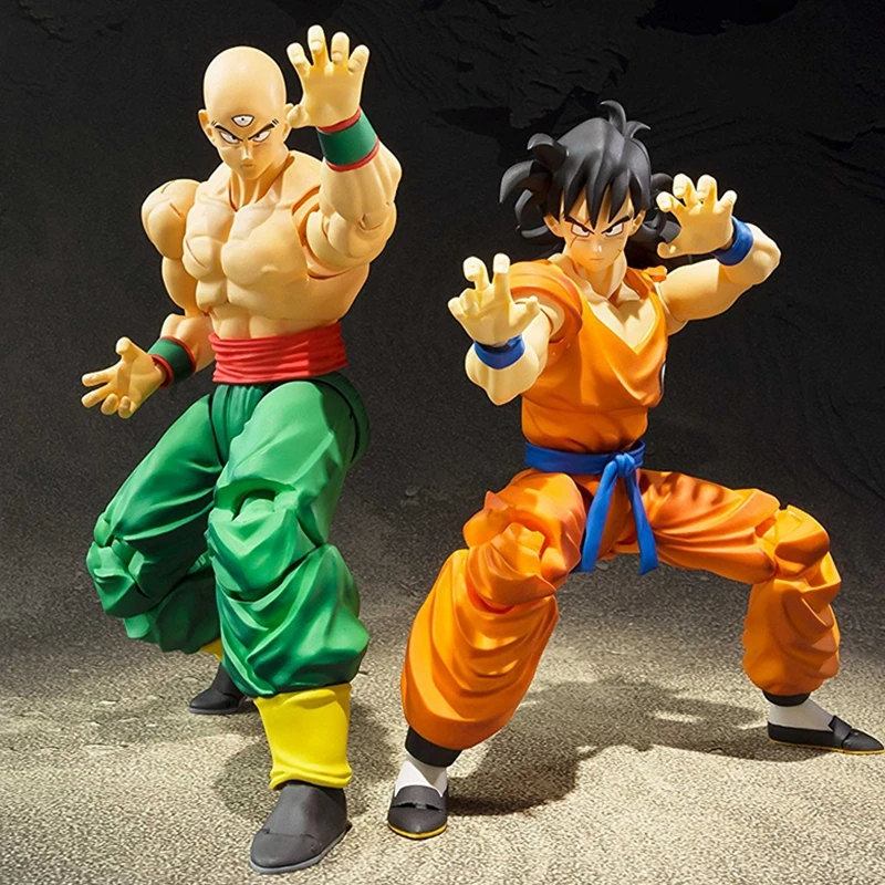 Dragon ball Z Tenshinhan Yamcha SHF ПВХ Коллекция игрушечных фигурок DBZ Brinquedos figuals подарок