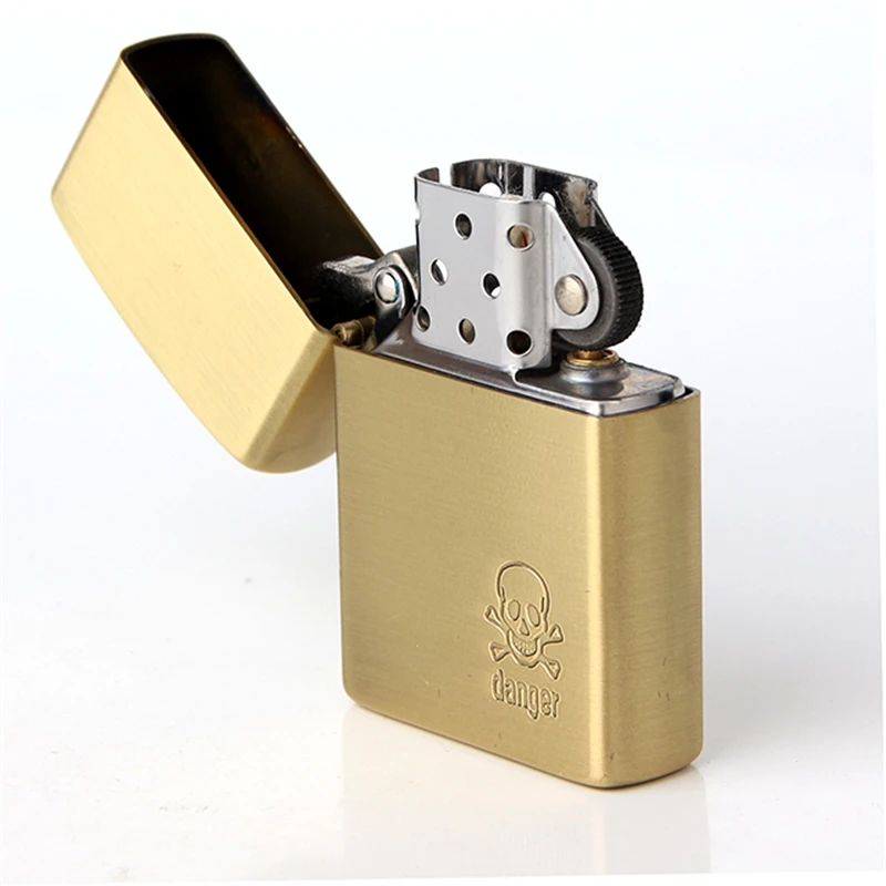 Бесплатная доставка латунная гравировка Материал скелет узор поверхность