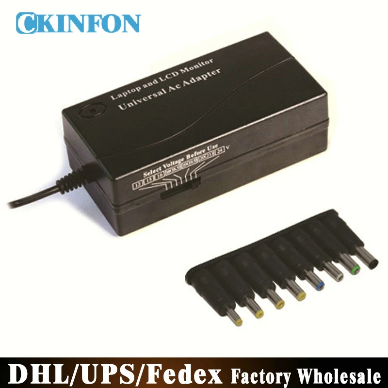 

50Pcs/Lot 70W Universal AC Adapter Laptop DC12-24V Universal Adaoter Charger