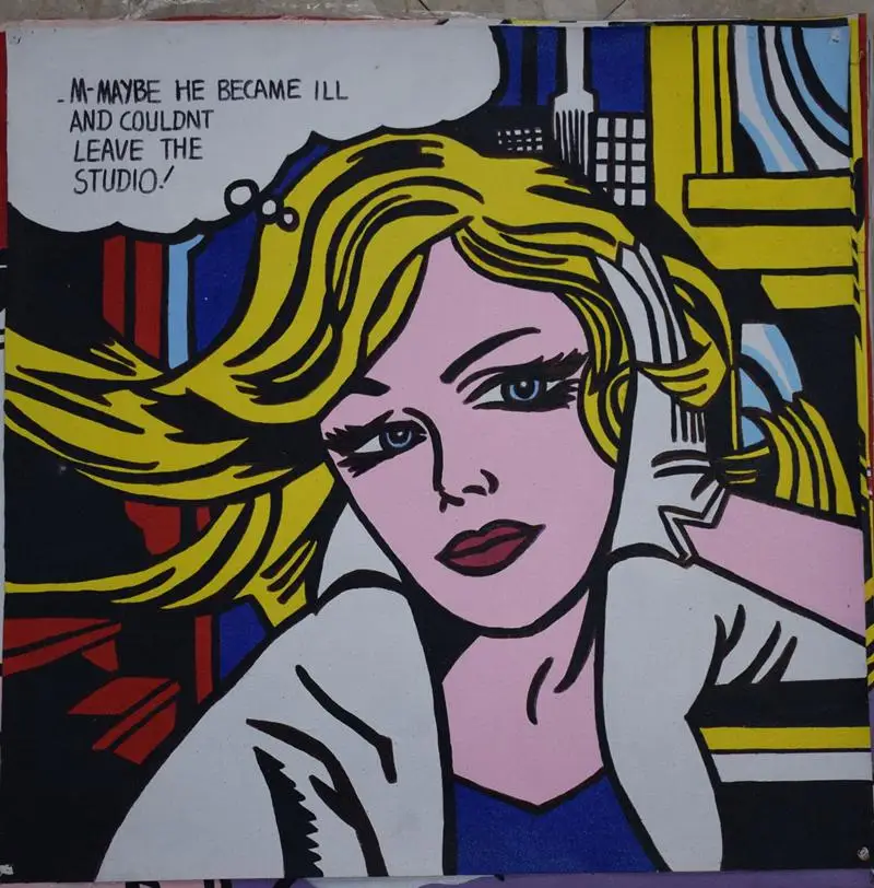 Pintura a Óleo sobre Tela Pintado à Mão Moderna do Retrato da Parede para Sala de Estar Decoração de Casa Modern América Figura Pintura