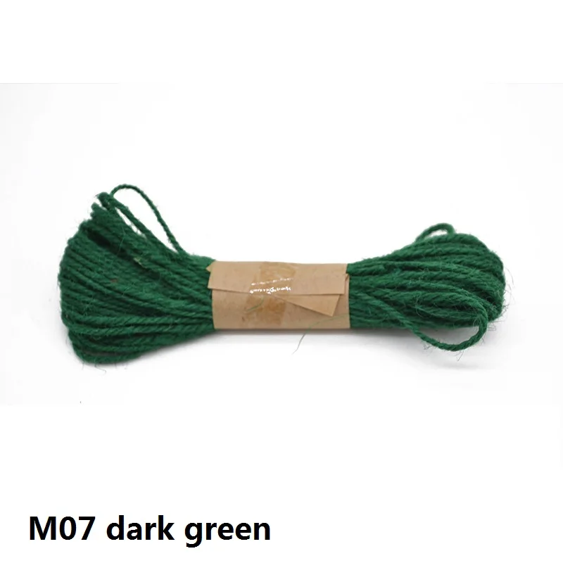 10m Solid Color Paper Rope Twine String DIY Handmade Accessory Crafts Kindergarten Gift Box Packing Wedding Ribbons Decor - Цвет: M07