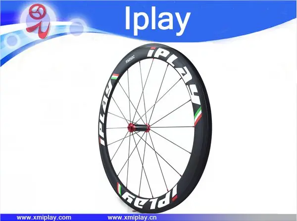 Карбоновые колеса IPLAY дорожный велосипед R36 прямые втулки колесо диаметром 38 мм 50