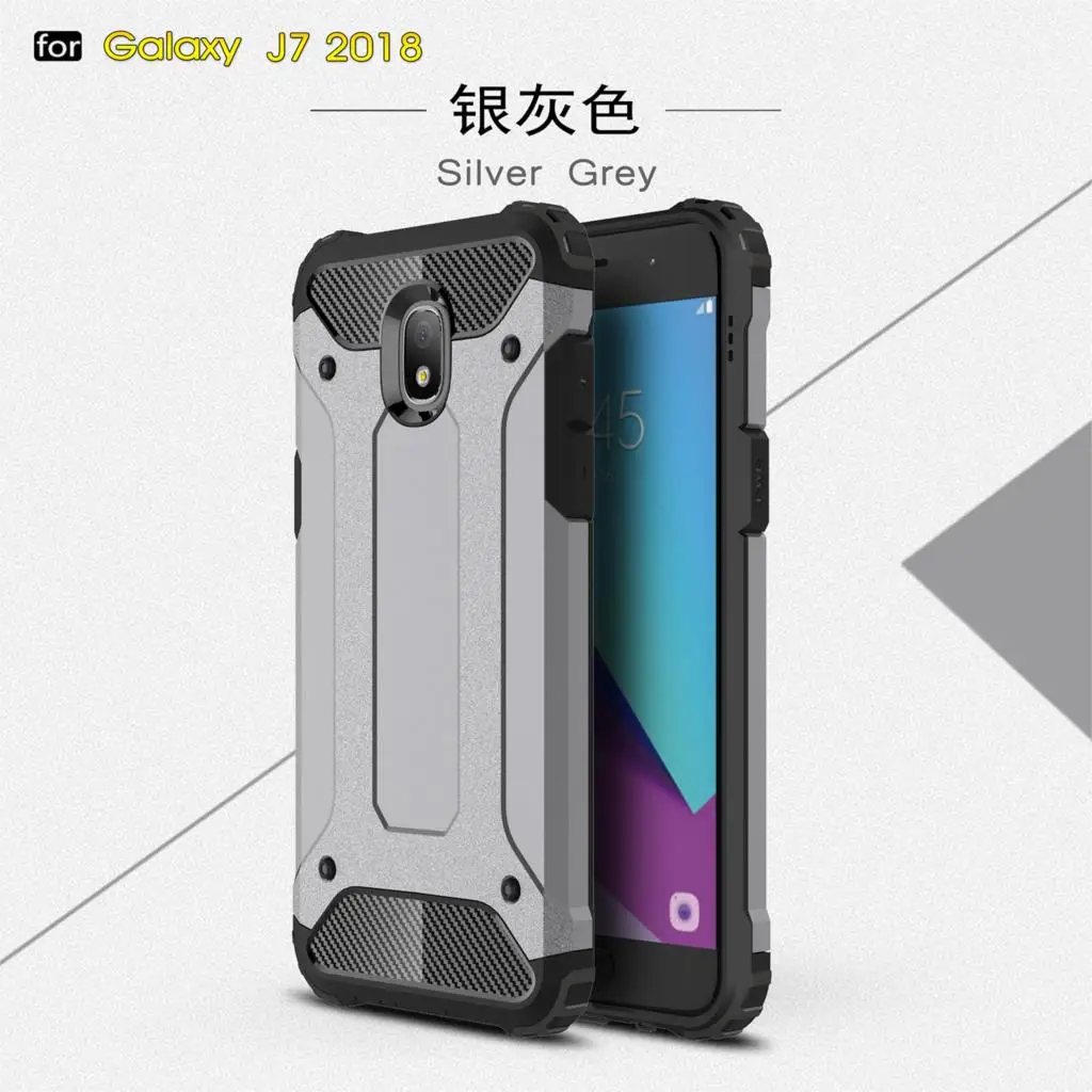 Армированный чехол для samsung Galaxy J7Neo Nxt Core MAX J3 J5 Pro J2 Prime J4 J6 J8 A6 A8 плюс A3 A5 A7 задняя крышка