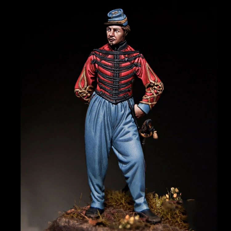 1/32 Набор фигурок из смолы для Крымского солдата | Игрушки и хобби