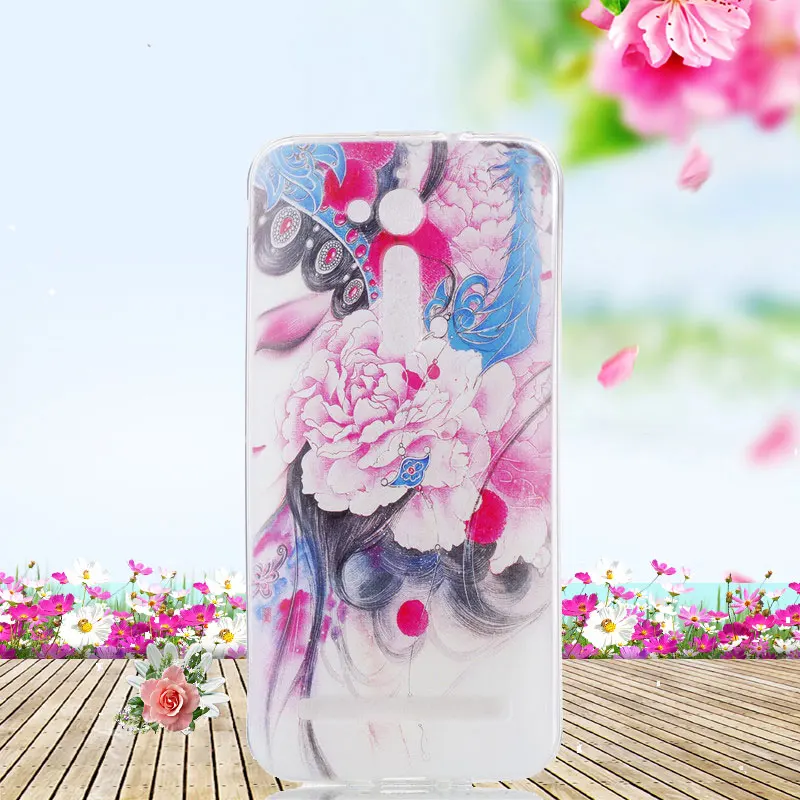 Чехол hatoly для Fundas Asus Zenfone GO ZB500KL ZB500KG мягкий силиконовый чехол с рисунком сердца