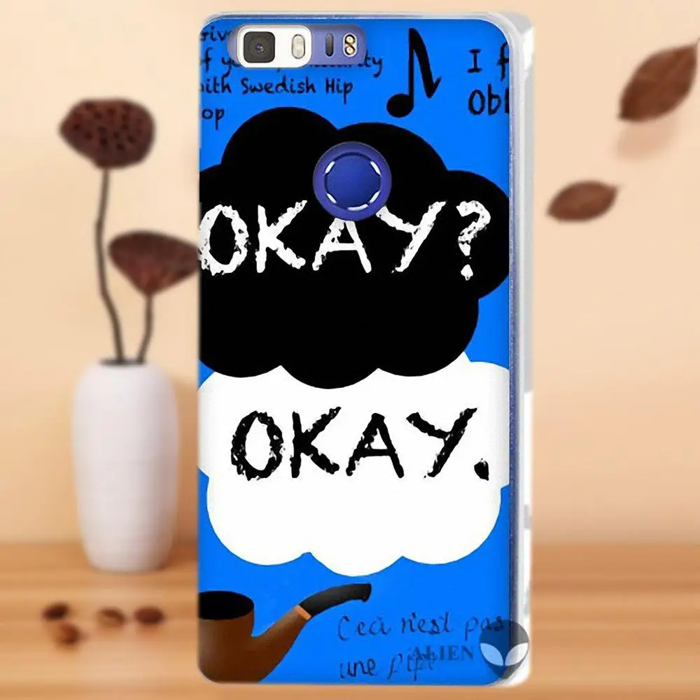 Soft Shell The Fault In Our Stars Okay Hard For Huawei G7 G8 Honor 5A 5C 5X 6 6X 7 8 V8 Mate 9 P7 P8 P9 P10 Lite Plus | Мобильные