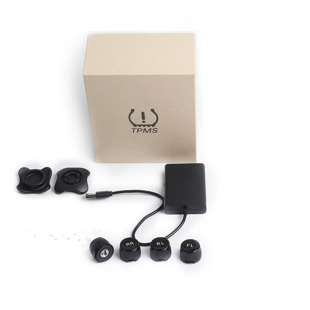DLCLH автомобильный детектор USB TPMS навигация Android 4 Беспроводные внутренние датчики Авто сигнализация шин Система мониторинга давления в шинах
