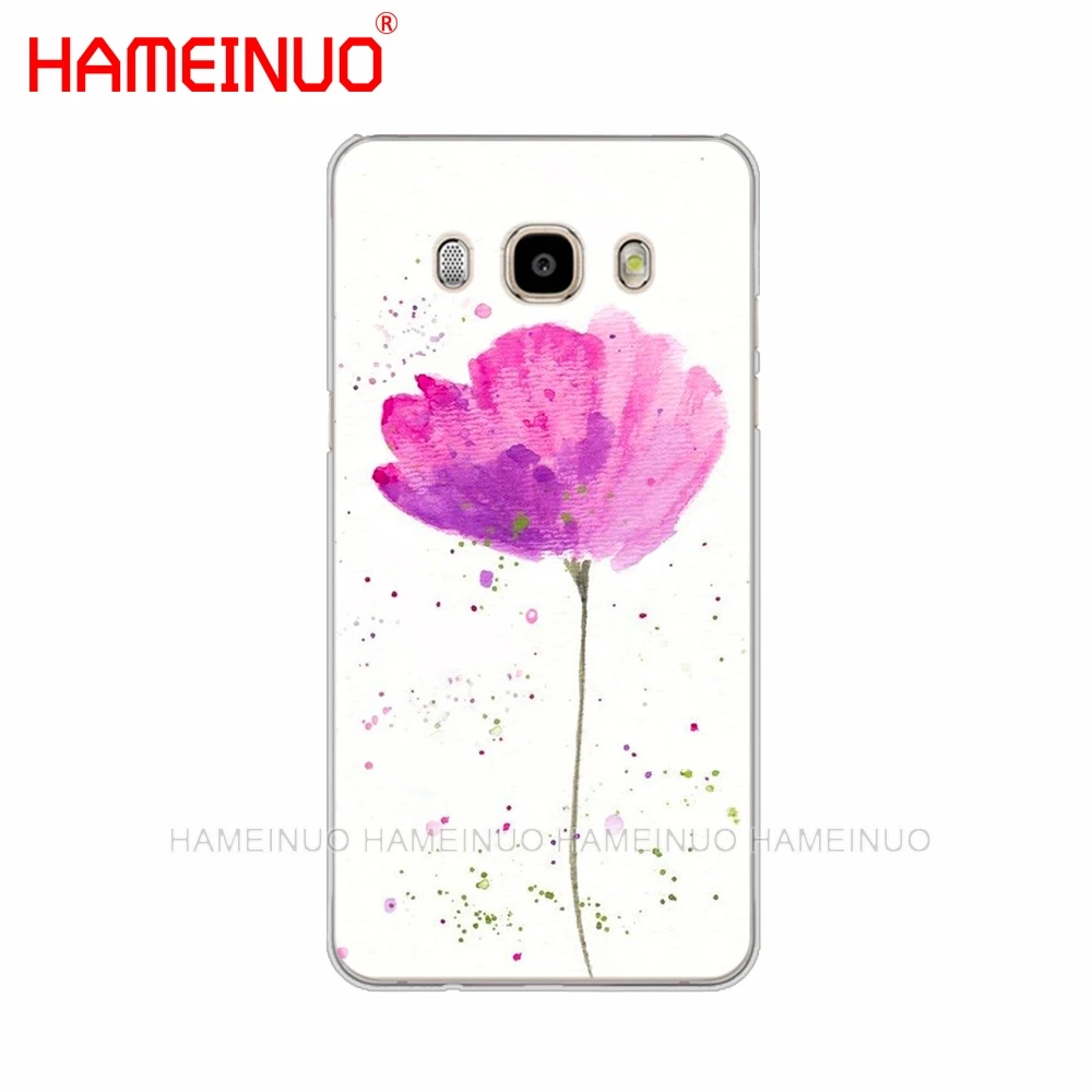 HAMEINUO чехол для телефона с акварельным цветком одуванчиком лотосом лавандой Samsung