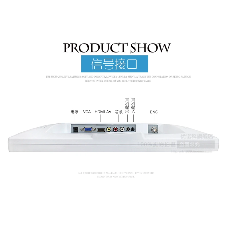 15 дюймовый Белый ЖК монитор HDMI VGA компьютер pos промышленный HD|lcd monitor|white monitorwhite