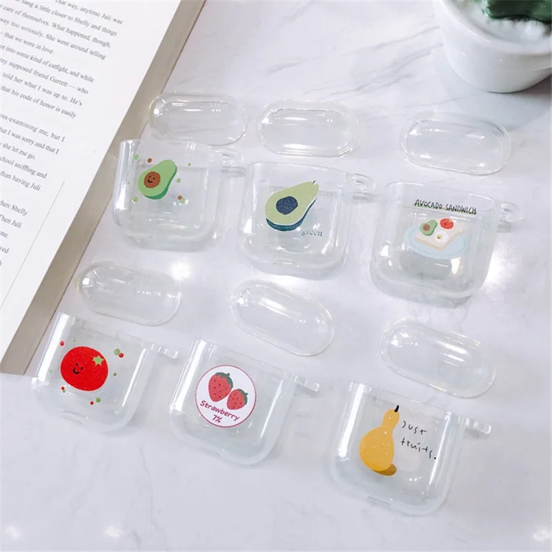 Мягкий прозрачный чехол из ТПУ для Apple Airpods 1, 2, Bluetooth, Беспроводная зарядка для наушников, защитный чехол