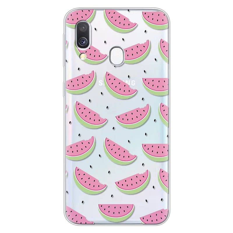 Роскошный чехол с цветами для samsung Galaxy A40 A30 A50 A70 A60 A10 чехол модный силиконовый мягкий чехол из ТПУ чехол для телефона чехол s Capa Funda