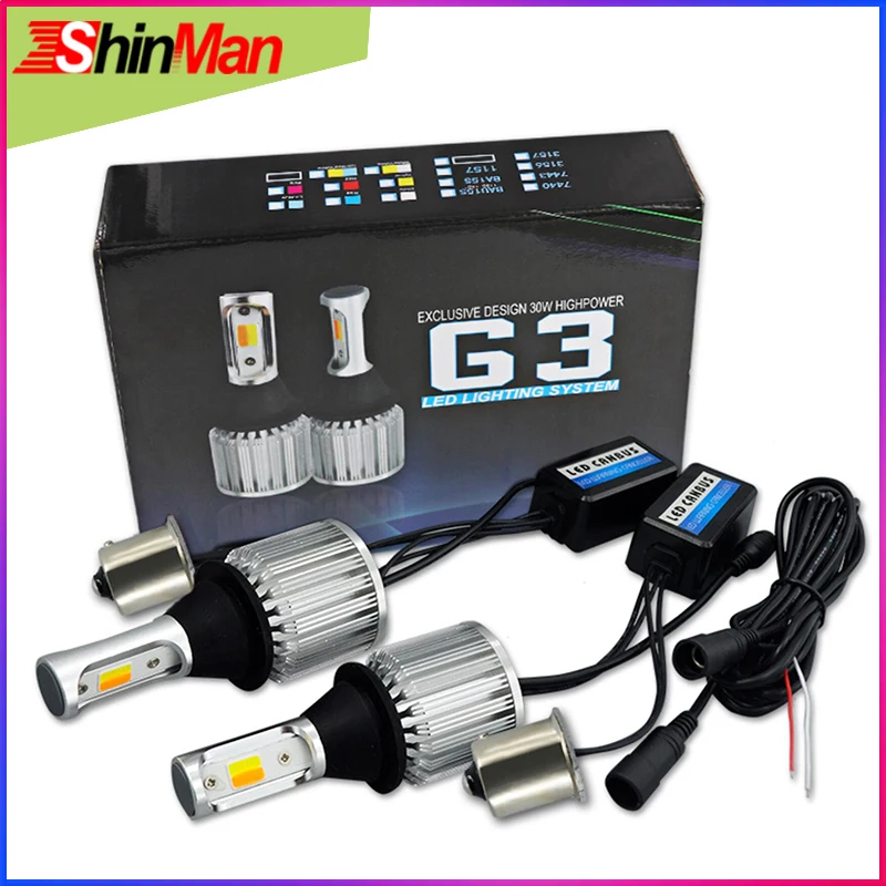 

ShinMan High Power COB LED daylight Car Daytime Running Light LED DRL Turn light Turn signal light For Nissan Almera 2001-2005