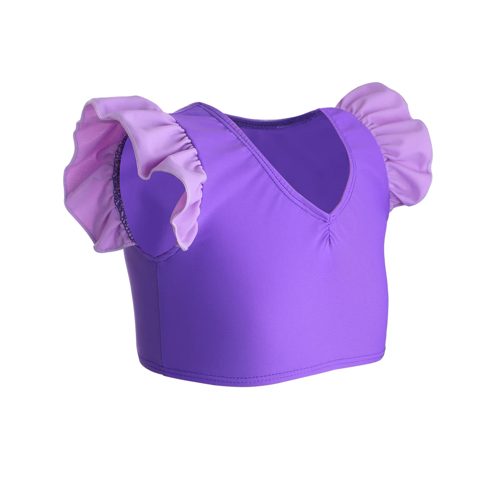 Женское платье с хвостом русалки Раздельный купальный костюм майкой и |