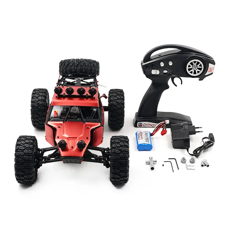 Feiyue FY03H 1/12 2 4G 4WD металлический корпус пустыня Багги щетка RC автомобиль