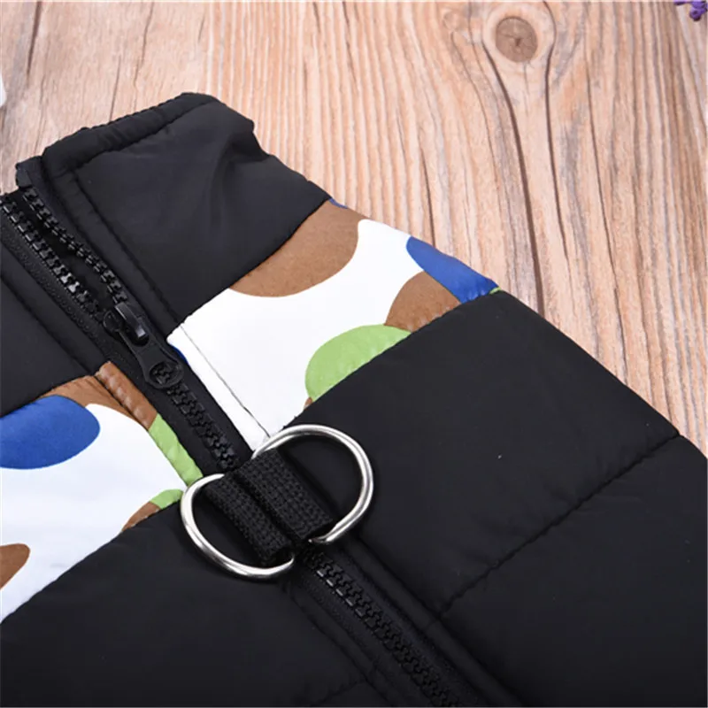 

Waterproof Winter Warm Pet Dog Clothes Cotton Jacket Coat Pet Vest Skiwear Clothing Dog Clothe For Small Medium Large Dog S-XL