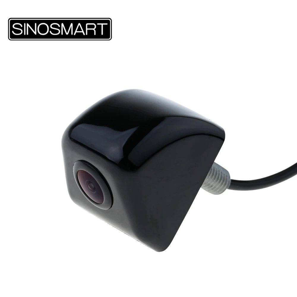 SINOSMART универсальная HD парковочная камера заднего хода пластиковый корпус для