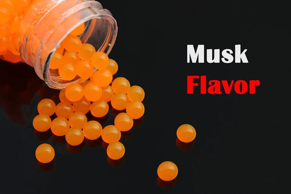 Musk Flavor Tigofly 1 бутылка 450 шт мягкий гелевый приманка с ароматом бусин Bean Boilies Карп Рыбалка лосось морская скумбрия Сабики рыболовные приманки - Цвет: Musk Flavor