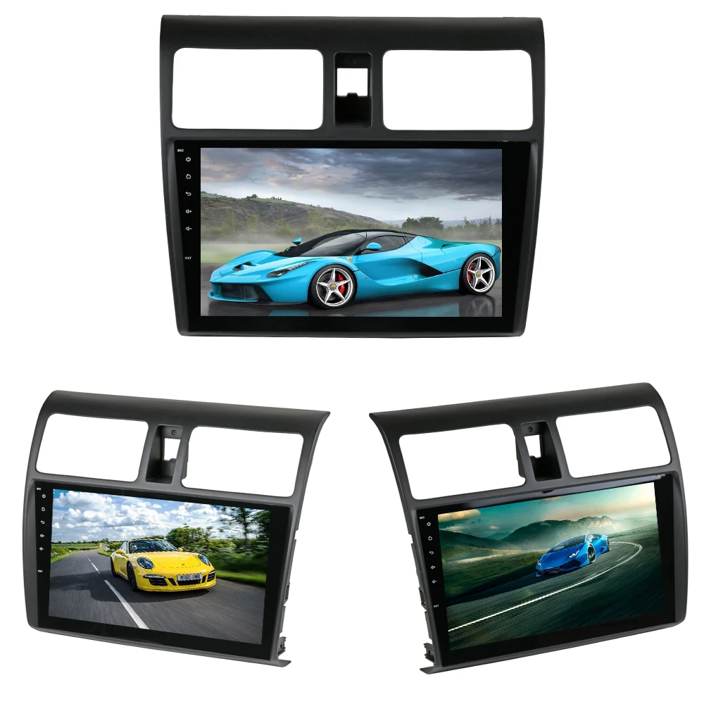 Sinosmart 8-ядерный DSP 48EQ 2Din IPS/QLED 2.5D экран автомобильный gps радио навигатор плеер для