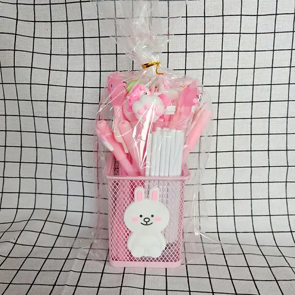 20 шт./компл. Единорог гелевая ручка в виде фламинго кактус caneta Kawaii papelaria для мальчиков и девочек с ультратонким стержнем lapices симпатичные канцелярские принадлежности - Цвет: 7