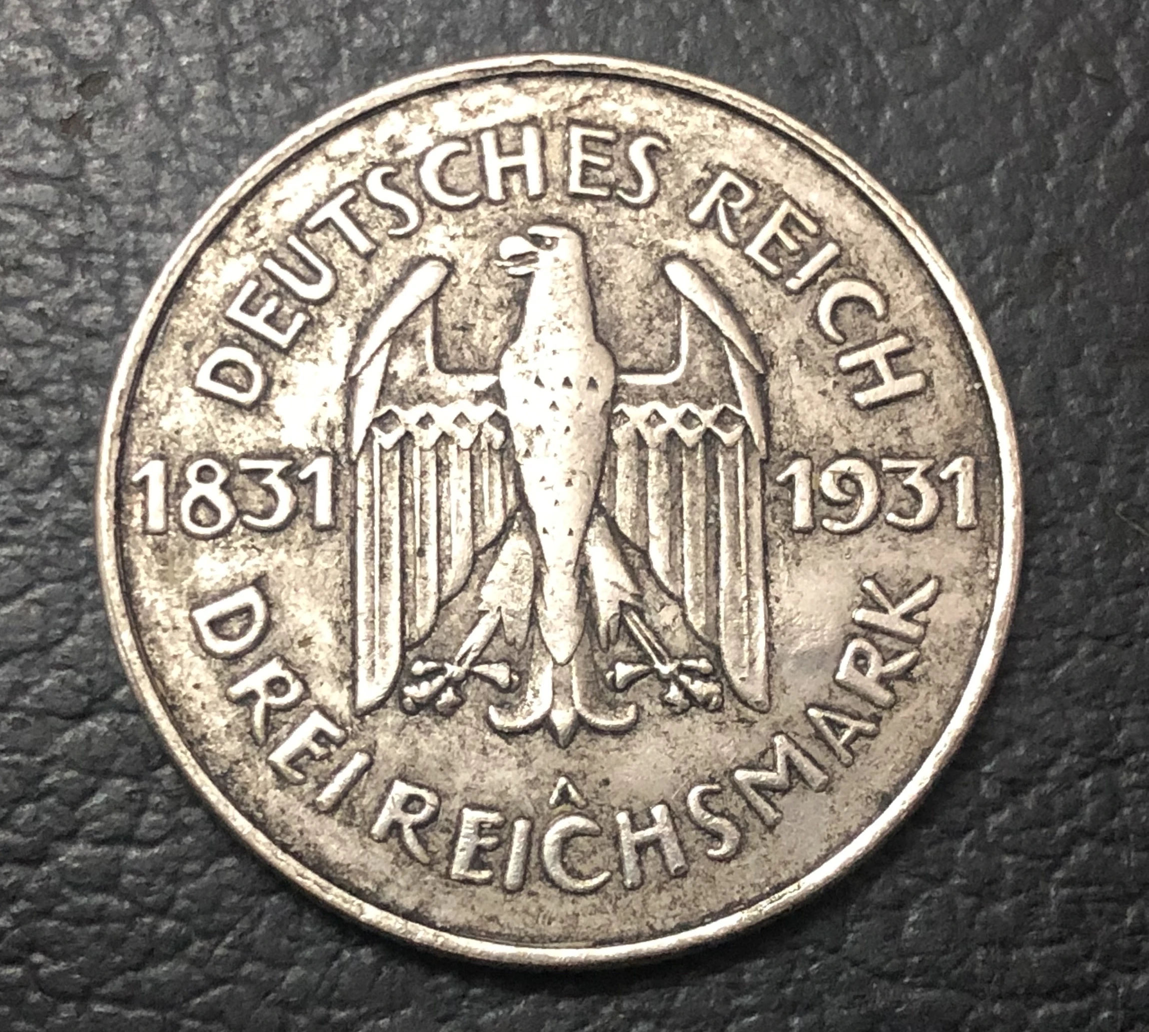 1931 Германия 3 рейхsmark Freiherr vom Stein