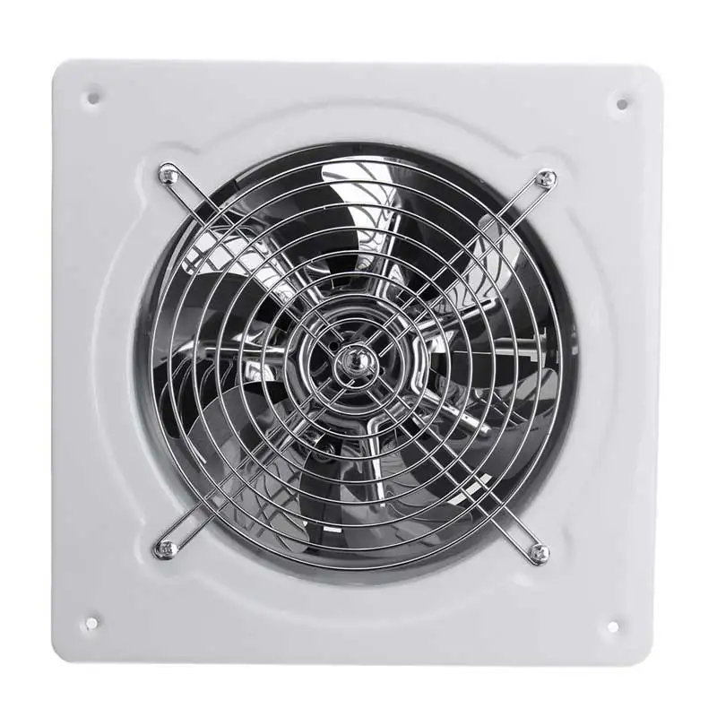 White 7.48inch 7,48 дюймовый вентилятор вытяжной настенный 220V Вытяжной вентилятор 45 wlow Шум дома Ванная комната Кухня гараж, устанавливаемое на вентиляционное отверстие в салоне автомобиля вентиляции - Цвет: White 7.48inch