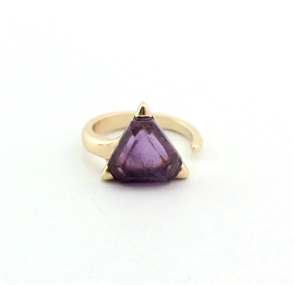 12pcs/lot Natural Amethysts Rings Lapis Lazuli like Universe Star River Fantastic Color for Women Gifts Party Wedding Free | Украшения и