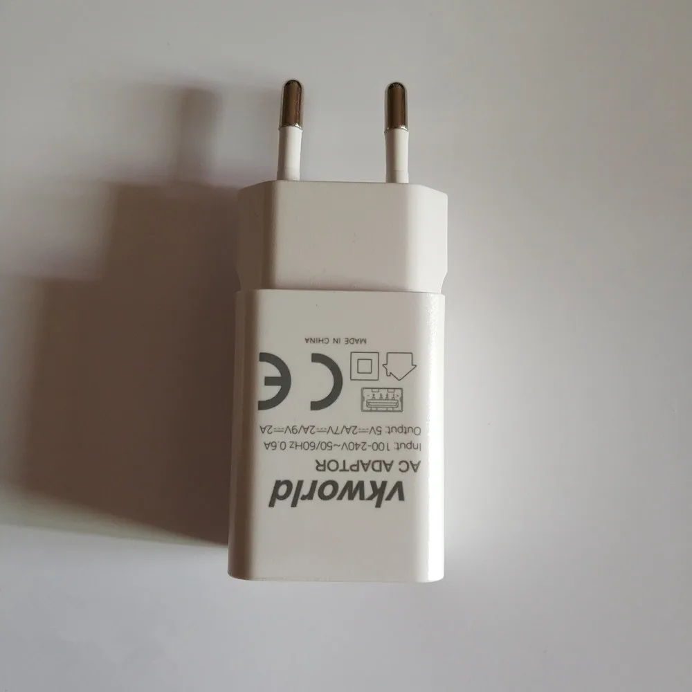 VKWORLD 5V 2A ЕС вилка зарядное устройство адаптер для VKWORLD S8 MIX Plus