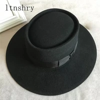 new fashion high quality 100 australia wool mens fedora hat mujer with hat for classic church wool felt hat gorra