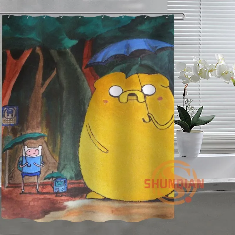 Занавеска для душа Studio ghilii Totoro занавеска ванной комнаты из ткани H03M26D37 на