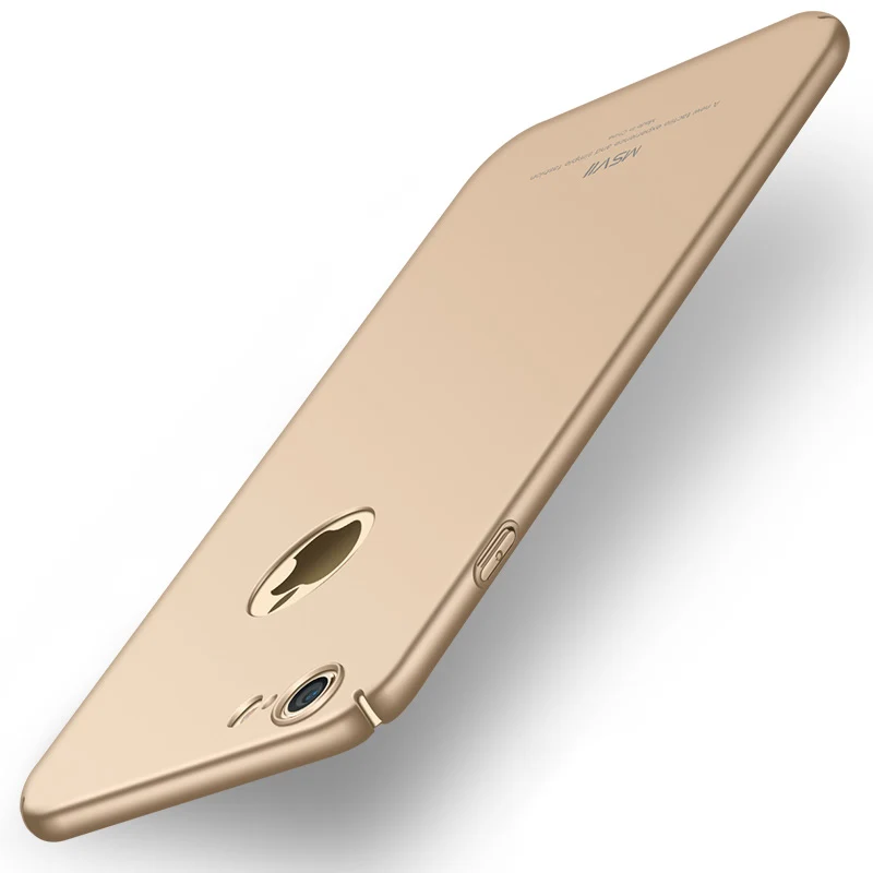 Оригинальный MSVII бренд для iPhone 6 6s Матовый Жесткий чехол PC Coque Plus Тонкий чехлы
