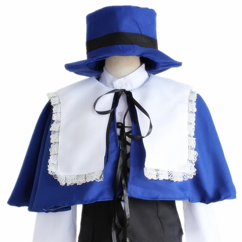 Rozen Maiden Anime Souseiseki Cosplay Costume (shirt+vest+cappa+shorts+hat) suit | Costumes