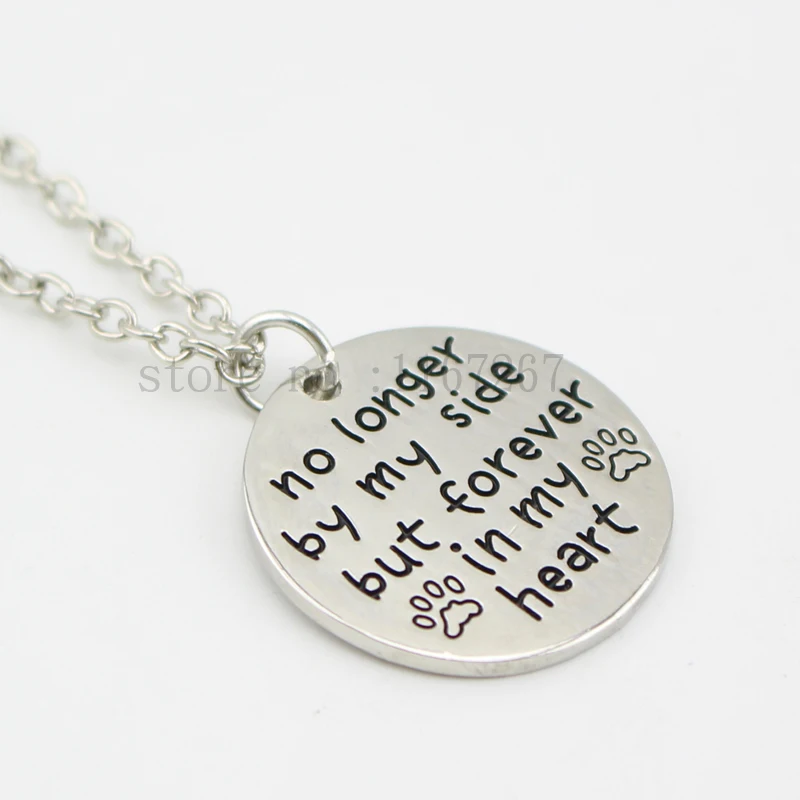 Новинка 2015 ожерелье с надписью больше не рядом но навсегда в моем сердце для