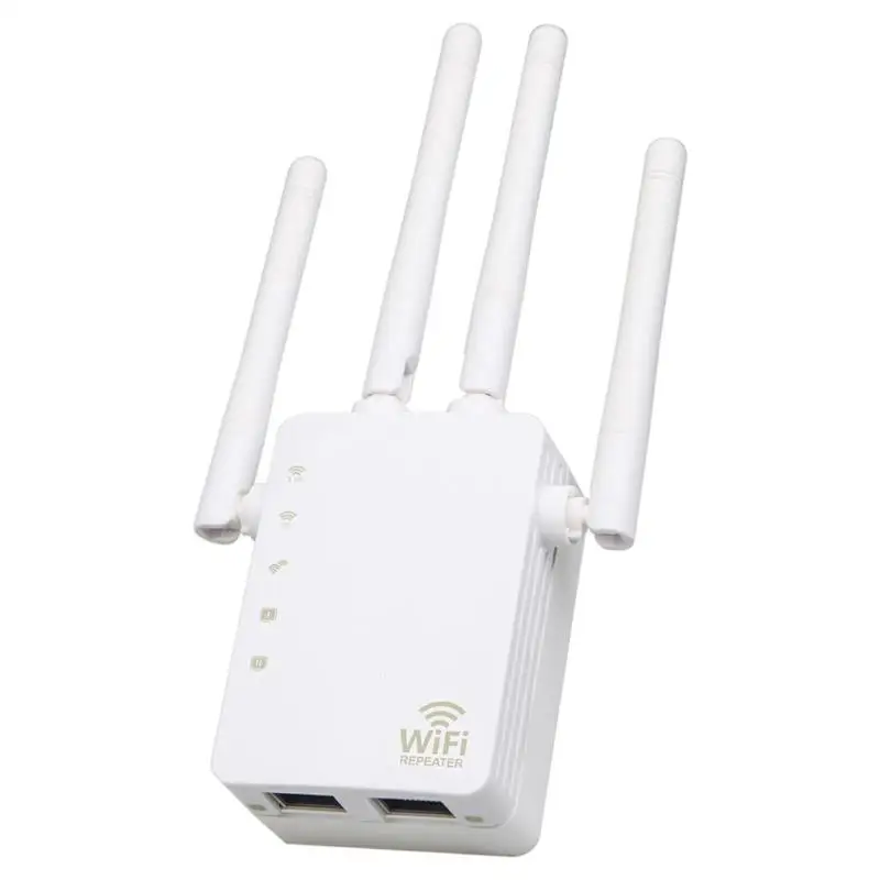 Беспроводной ретранслятор AC 1200 Мбит/с 2 4G/5G двухдиапазонный WiFi роутер 4 высокие