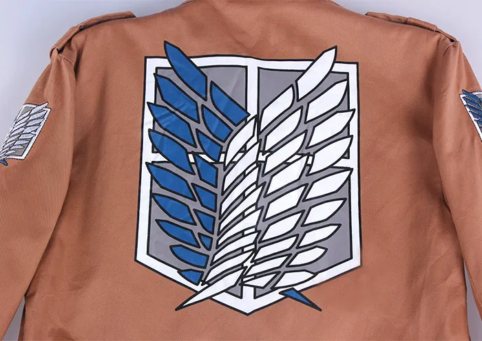 Куртка атака титанов Shingeki no Kyojin куртка легиона карнавальный костюм пальто любого