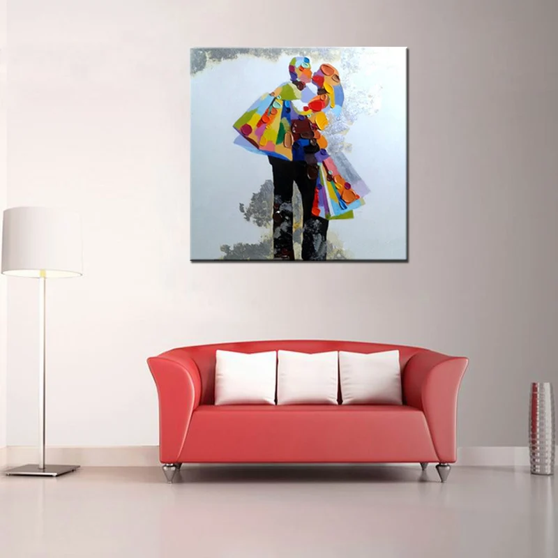 2016 новое поступление 100% ручная работа картина маслом на холсте настенное