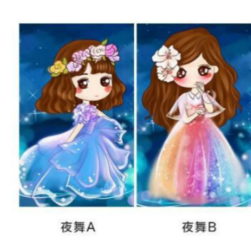 DIY 5D Sale Diamond Embroidery Mosaic Flower Fairy Rainbow Girl Full Painting Cross Stitch 3D Decoration | Дом и сад