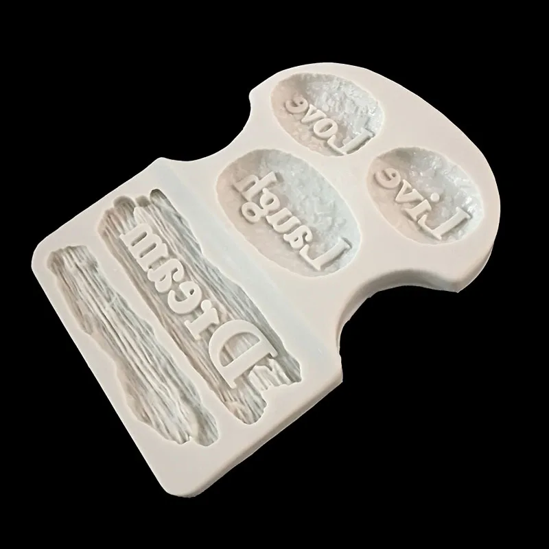 Форма для торта minsunbak резной камень и свисающая древесина силиконовая форма