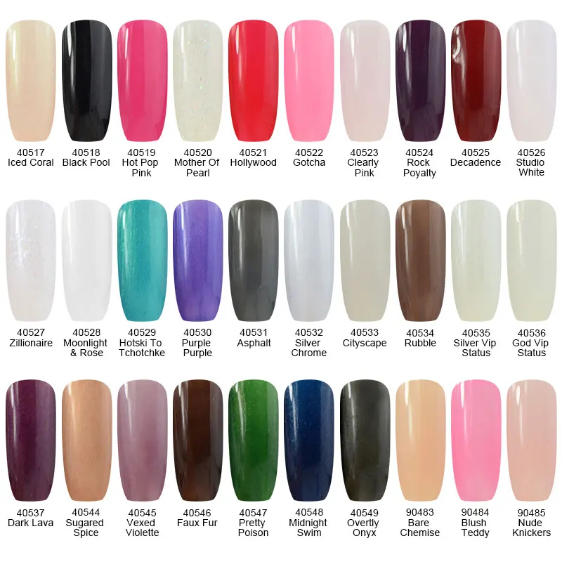 HNM 8 мл красочная бутылка 79 PureColor Светодиодная лампа лак для ногтей замочить от