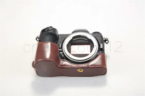 Чехол из искусственной кожи на половину тела чехол для камеры Nikon Z7 Z6 Z5 Z6II Z7II с