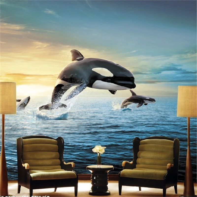 Обои beibehang на заказ для детской комнаты Настенные зеленые обои в