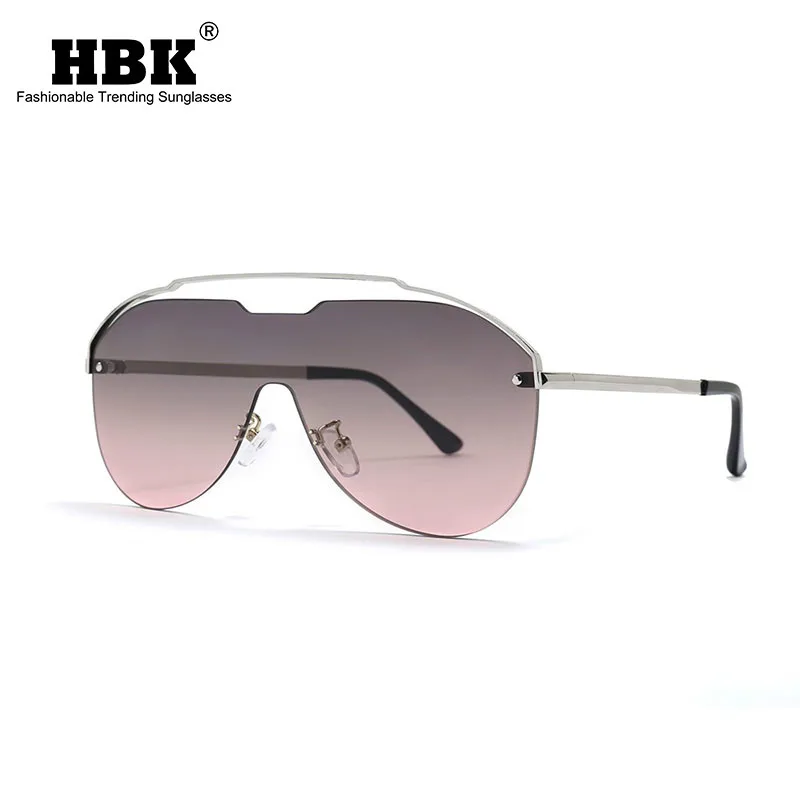 Солнцезащитные очки HBK женские элегантные цельные квадратные модные роскошные