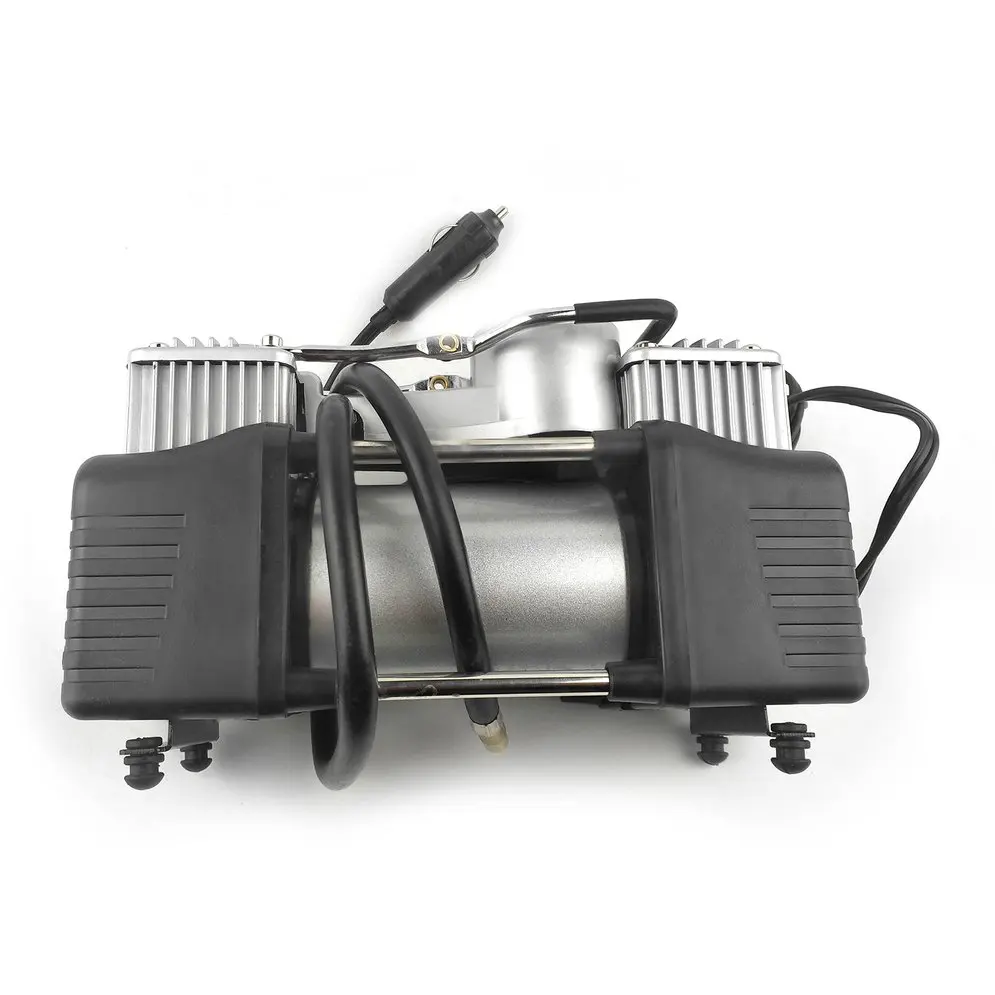 12V 150PSI Портативный аварийного сверхмощный 2 цилиндра автомобильный воздушный компрессор шин насос Универсальный для автомобилей грузовых велосипедов