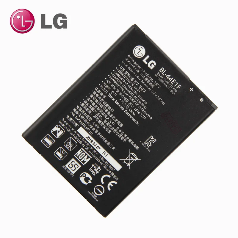 LG V20 телефон Батарея для LG V20 VS995 US996 LS997 H990DS H910 H918 3200 мА/ч, BL44E1F LG Stylus3 LG-M400DY BL-44E1F
